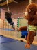 Angebot, Barfußparcour, Turnhalle, Sporthalle, Bewegung,
Bewegungslandschaft, Seil, Liane, Affe, schaukeln